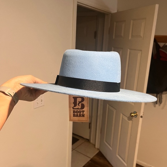 Shyanne Women’s 2X Powder Blue Felt Western Cowgirl Hat Size Large - Picture 6 of 10